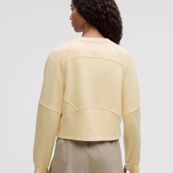 RARE SOLD OUT Lululemon Scuba Oversized Pullover (XS/S) in Butter Cream - Picture 3 of 10